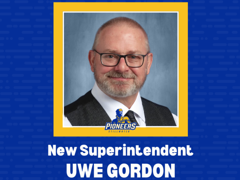 New Superintendent Uwe Gordon