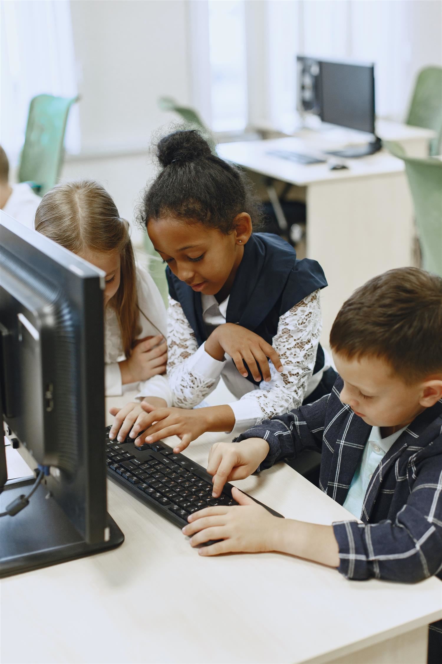 Children Using Computer