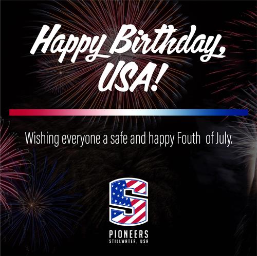 Happy Birthday, USA - Wishing everyone a safe and happy Fourth of July
