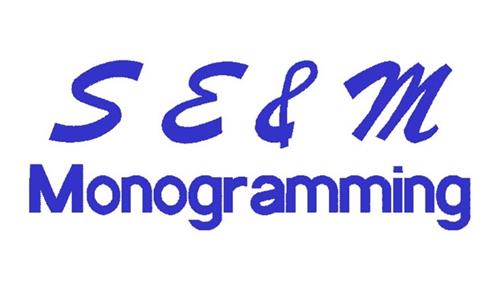 S E & M Monogramming