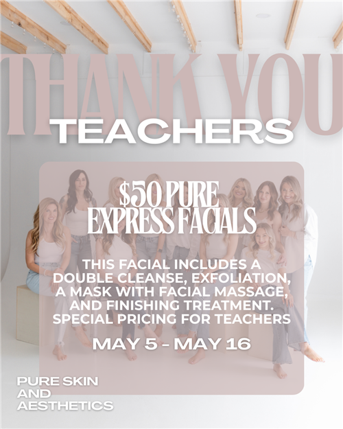 $50 Pure Express Facials