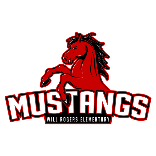 Will Rogers Mustangs Logo